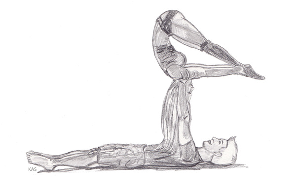 Couples Acro Yoga