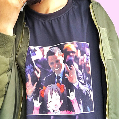 NICO SELFIE WITH OBAMA TEE