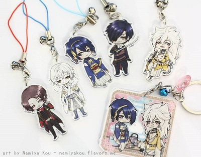 Touken Ranbu Chibi CHARMS