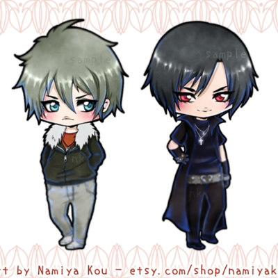 Togainu no chi charms