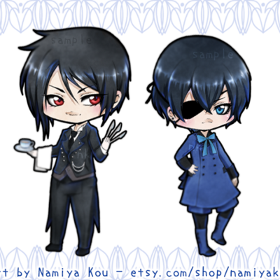 Black butler charms