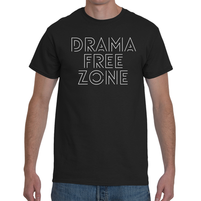 Drama free zone tee (m)