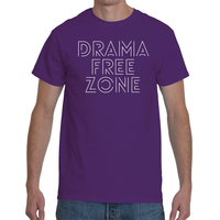 Drama Free Zone Tee (M) - Thumbnail 1