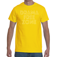 Drama Free Zone Tee (M) - Thumbnail 3