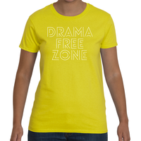 Drama Free Zone Tee (F) - Thumbnail 2