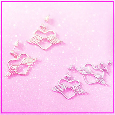 ANGEL WINGS EARRINGS ( 2 COLOR )