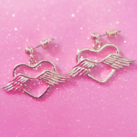 ANGEL WINGS EARRINGS ( 2 COLOR ) - Thumbnail 1