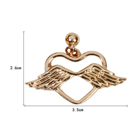ANGEL WINGS EARRINGS ( 2 COLOR ) - Thumbnail 2