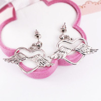 ANGEL WINGS EARRINGS ( 2 COLOR ) - Thumbnail 3
