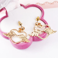 ANGEL WINGS EARRINGS ( 2 COLOR ) - Thumbnail 4