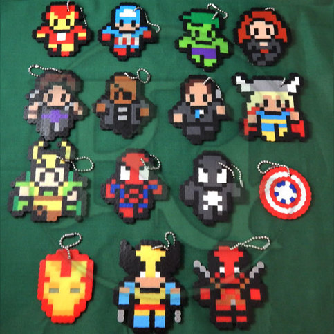 Marvel Characters (keychain)