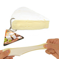 Brie Cheese Cheesecake Squishy Squeezey Stretchy Squeeze toy 