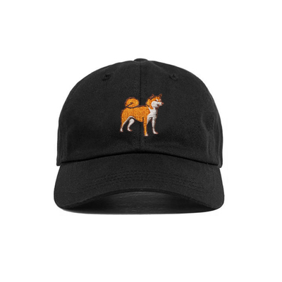 SHIBA INU HAT BLACK