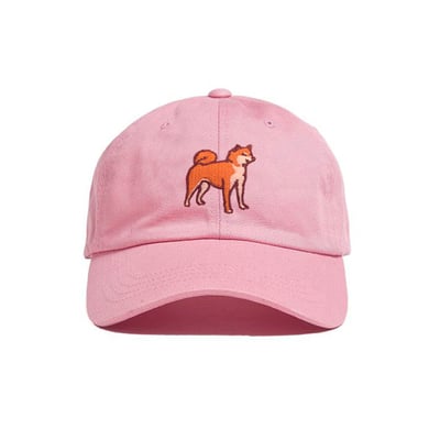 Shiba inu hat pink - Thumbnail 5
