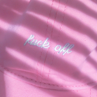 FUCK OFF HAT PINK - Thumbnail 3