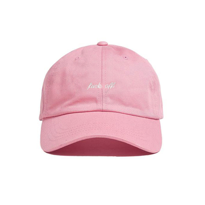FUCK OFF HAT PINK