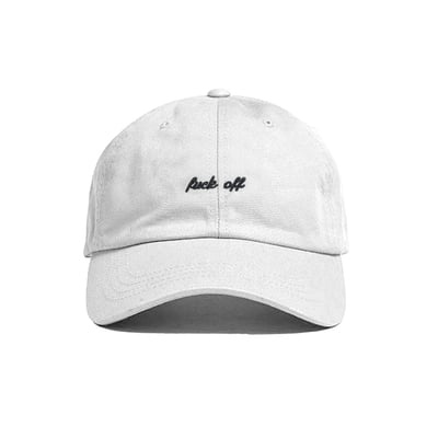 Fuck off hat white - Thumbnail 2