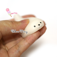 Mini Mochi Seal Squeeze Toy Squishy - Thumbnail 2