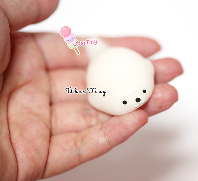 Mini Mochi Seal Squeeze Toy Squishy