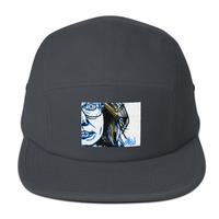 La Sportiffeuse - 5 Panel Camper Hat - by Michael David - Thumbnail 1