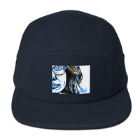 La Sportiffeuse - 5 Panel Camper Hat - by Michael David - Thumbnail 2