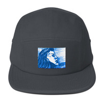 The Look (blue series) - 5 Panel Camper Hat - by Michael David - Thumbnail 1
