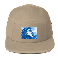 The Look (blue series) - 5 Panel Camper Hat - by Michael David - Thumbnail 3