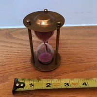 Brass Sand Timer - Thumbnail 3