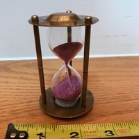 Brass Sand Timer - Thumbnail 4