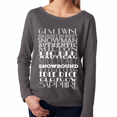 Legends of show jumping scoopneck-grey