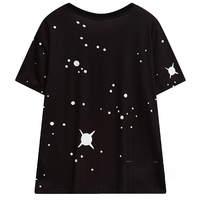 DRIPPING MILK TEE ( BLACK ) - Thumbnail 2