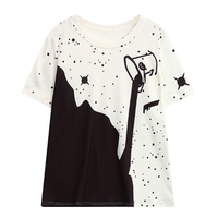 DRIPPING MILK TEE ( WHITE ) - Thumbnail 1