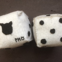 'The Snake Eyes' custom catnip toy! - Thumbnail 2