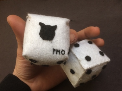 'The Snake Eyes' custom catnip toy!