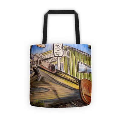 Fifteen minutes - tote bag by michael david