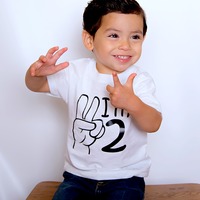 Second Birthday Shirt Boys, "I'm 2" Shirt, Birthday Boy Shirt - Thumbnail 1