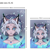 'Lynx' print - multiple sizes - Thumbnail 1