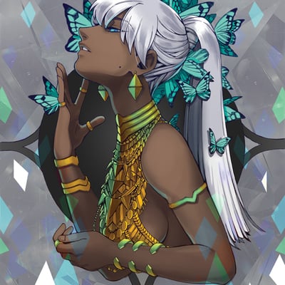 'butterflies' print - multiple sizes