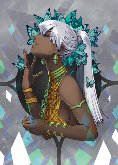 'Butterflies' print - multiple sizes