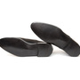 Handmade men Black Side Buttons Two Tone Color Boots-1