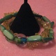 Lime Green Glass Bracelet Set - Thumbnail 1