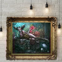 "Queen Ghome"  Limited Canvas Art Print - Thumbnail 3