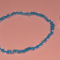 Teal Acrylic Stretch Bracelets