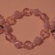 Pink & Gold Acrylic Stretch Bracelets - Thumbnail 1
