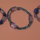Blue Tones Acrylic Stretch Bracelets - Thumbnail 1