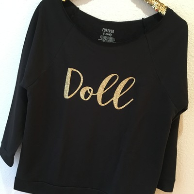 Black Doll Top