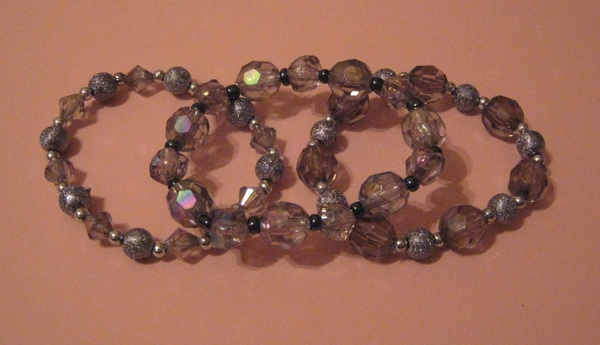 Griege Acrylic Stretch Bracelets