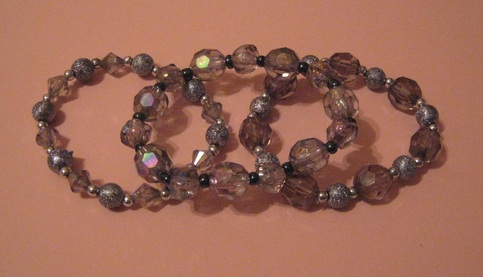 Griege Acrylic Stretch Bracelets