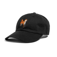 SHIBA INU HAT BLACK - Thumbnail 1