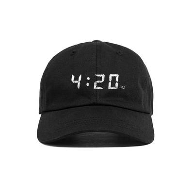SNAPCHAT 4:20PM HAT BLACK